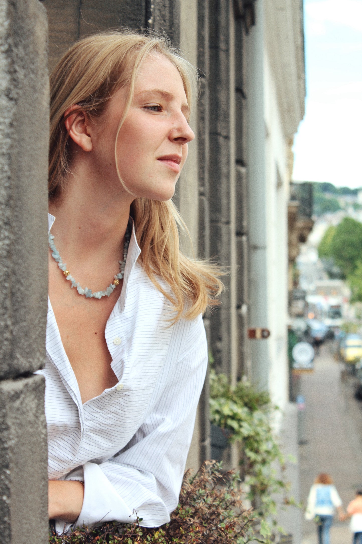 COLLIER EZRA COURT AIGUE MARINE