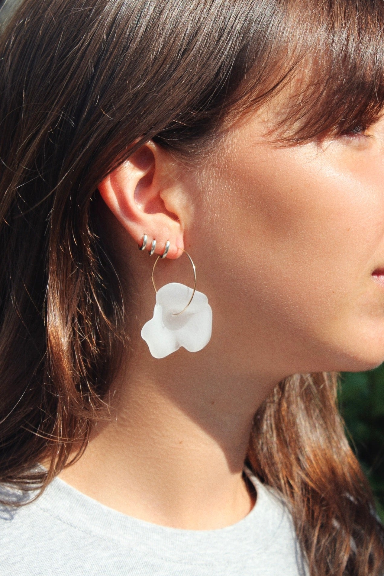 BOUCLES D'OREILLES EUGÈNE IVOIRES
