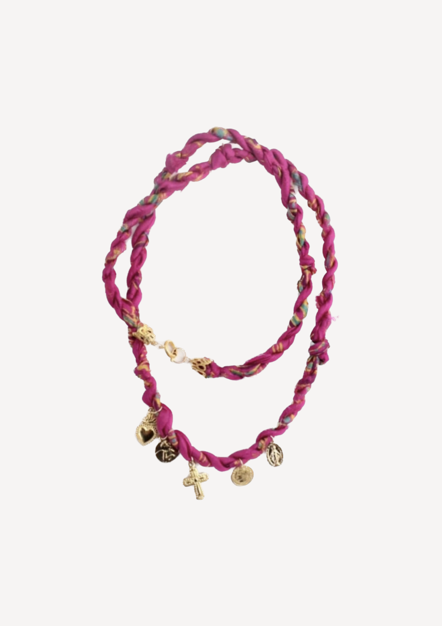 Collier Octobre rose
