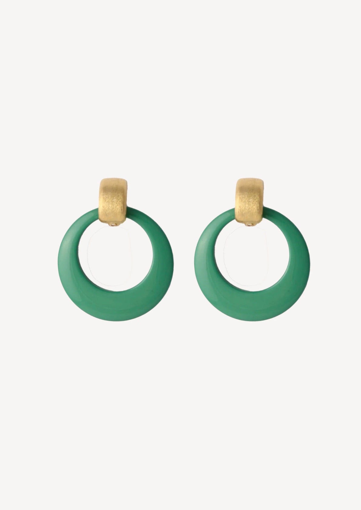 BOUCLES D'OREILLES RONAN ÉMERAUDE
