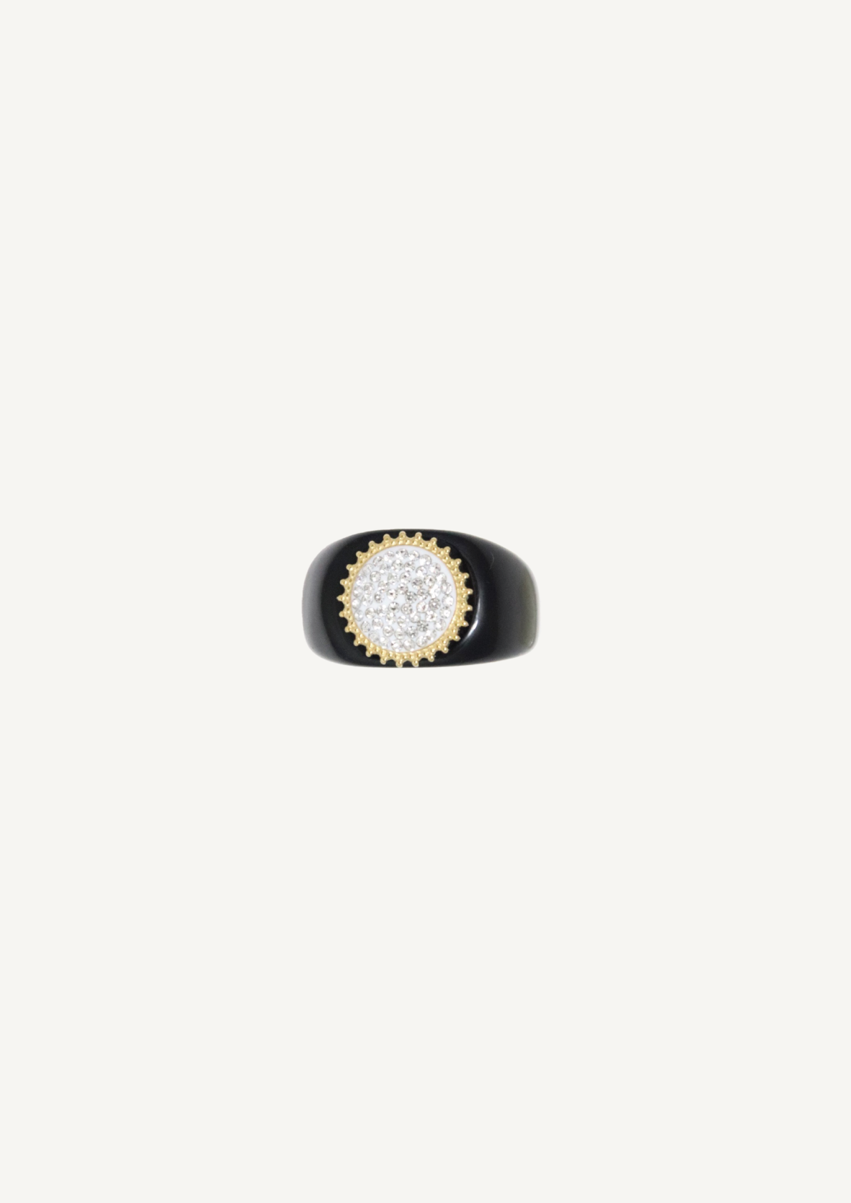 BAGUE FURIEUSE NOIRE