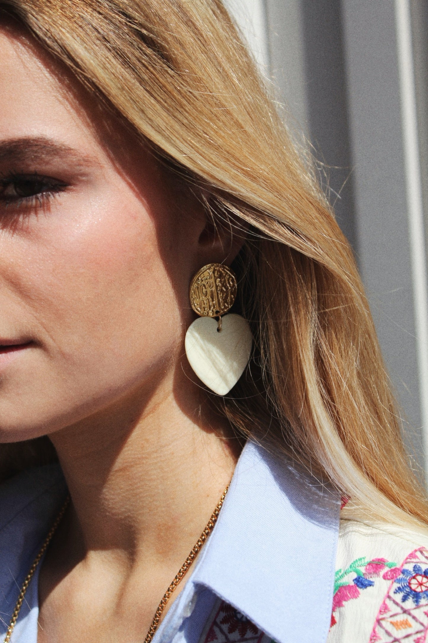 BOUCLES D'OREILLES VAL IVOIRES