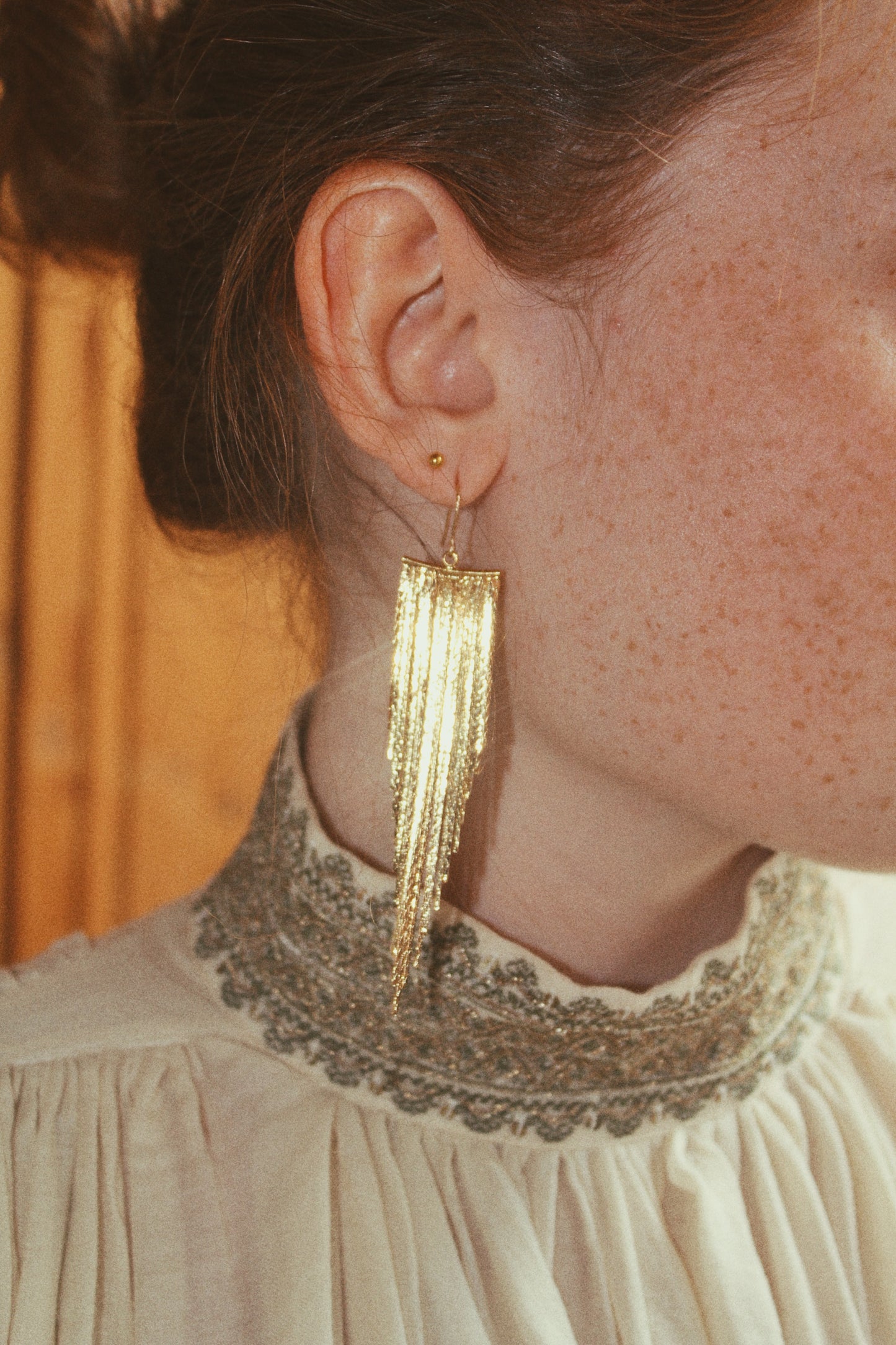 BOUCLES D'OREILLES HENRY DORÉES