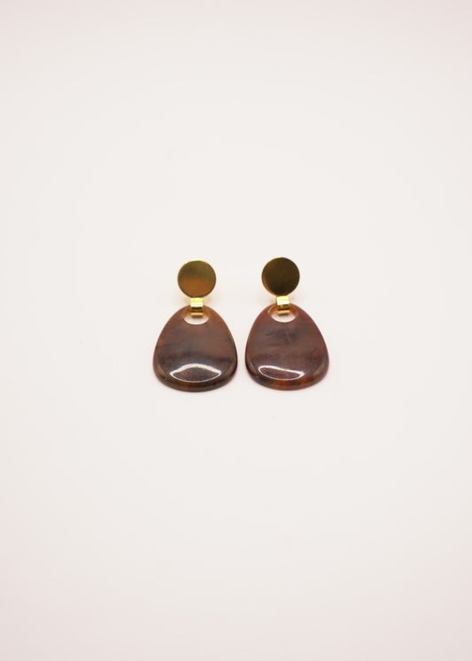 Boucles d’oreilles Edgar écailles