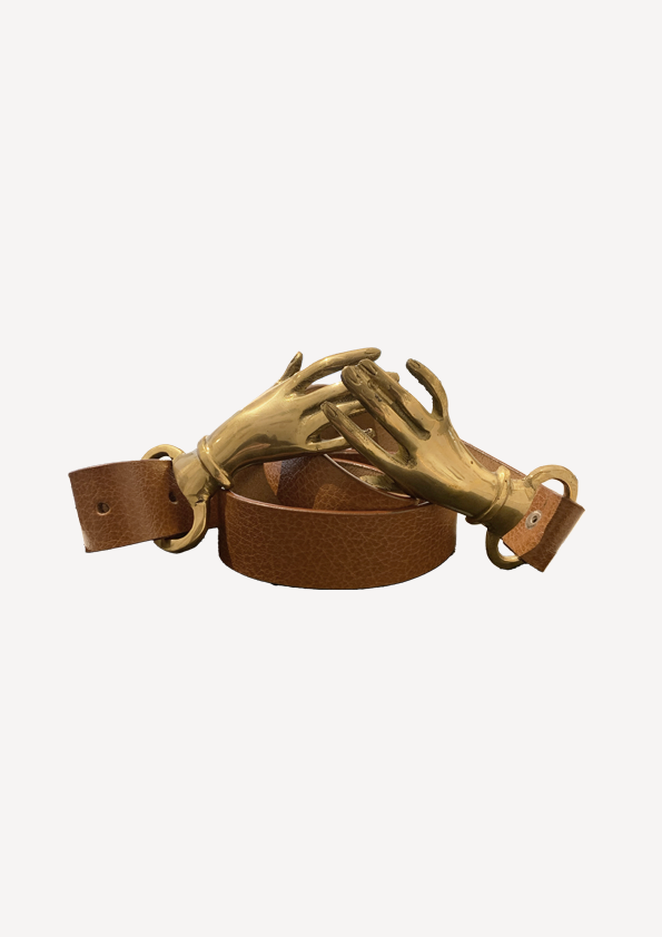 CEINTURE MICHEL CAMEL